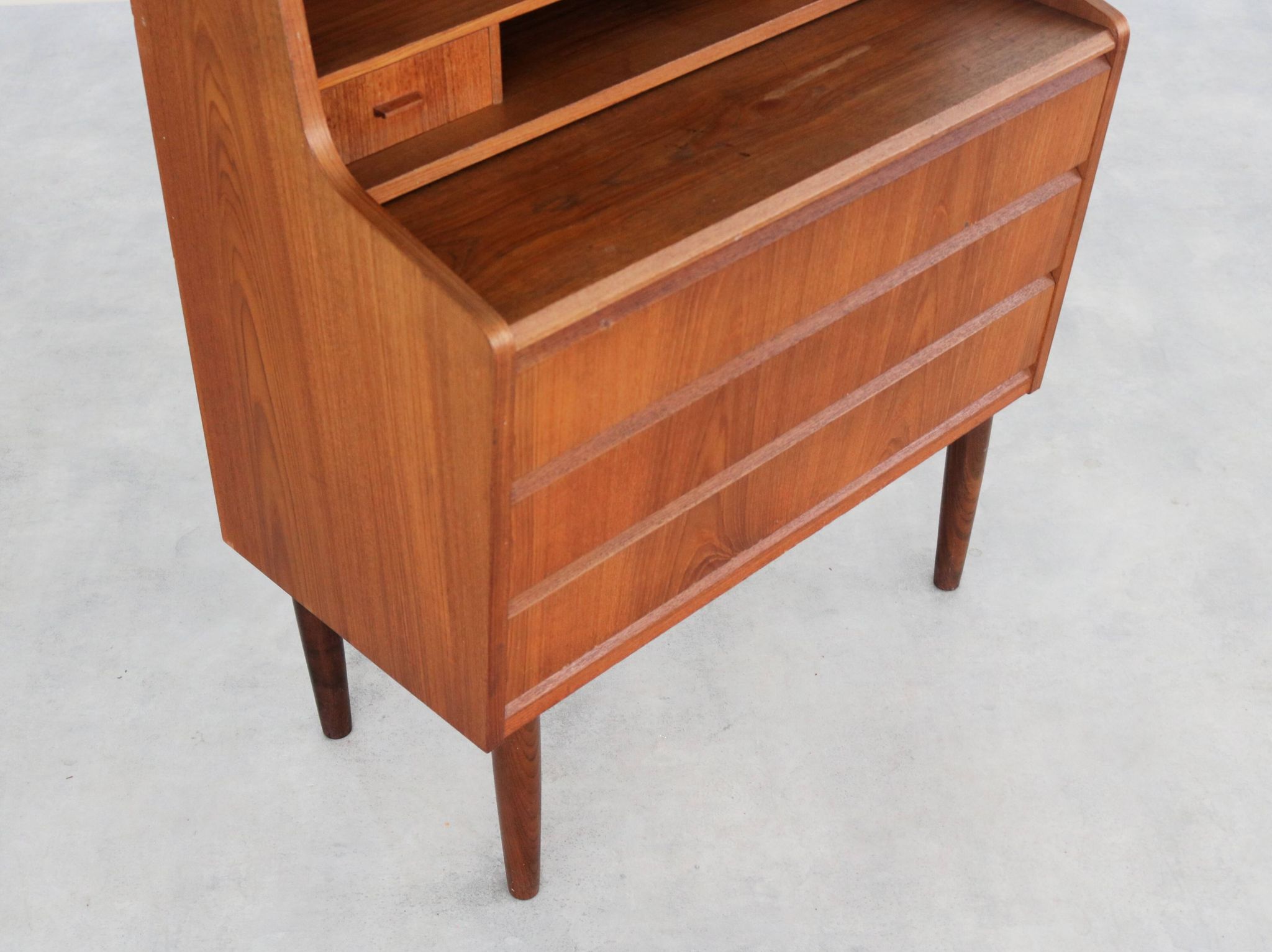 secrétaire vintage | teck | années 1960 | danois