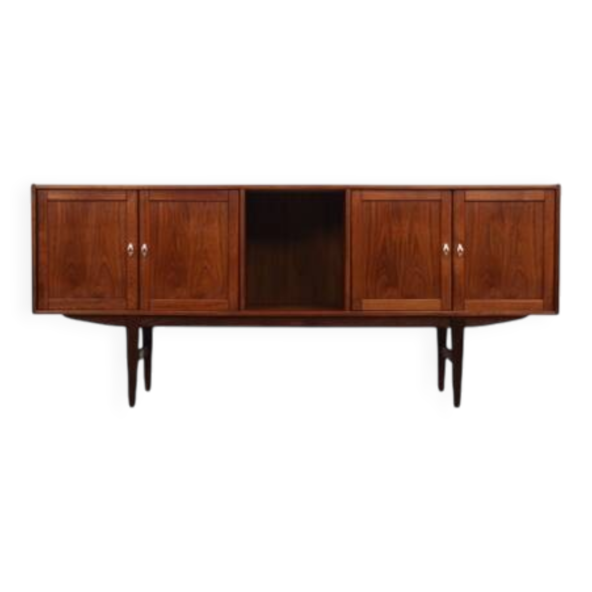 Buffet en teck, design danois, années 1970, production : Danemark