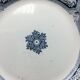 Round dish in st. Amand earthenware and Hamage model English diametre 29.7 cm