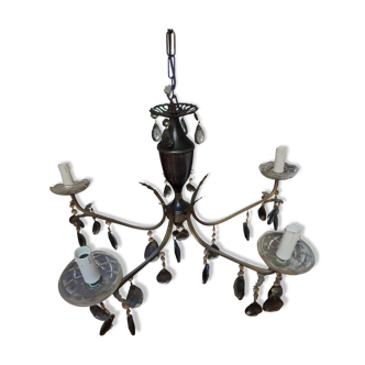 Chandelier with tassels