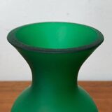 Glass vase from the Italian Satinato series attributed to Carlo Moretti, 1970s.