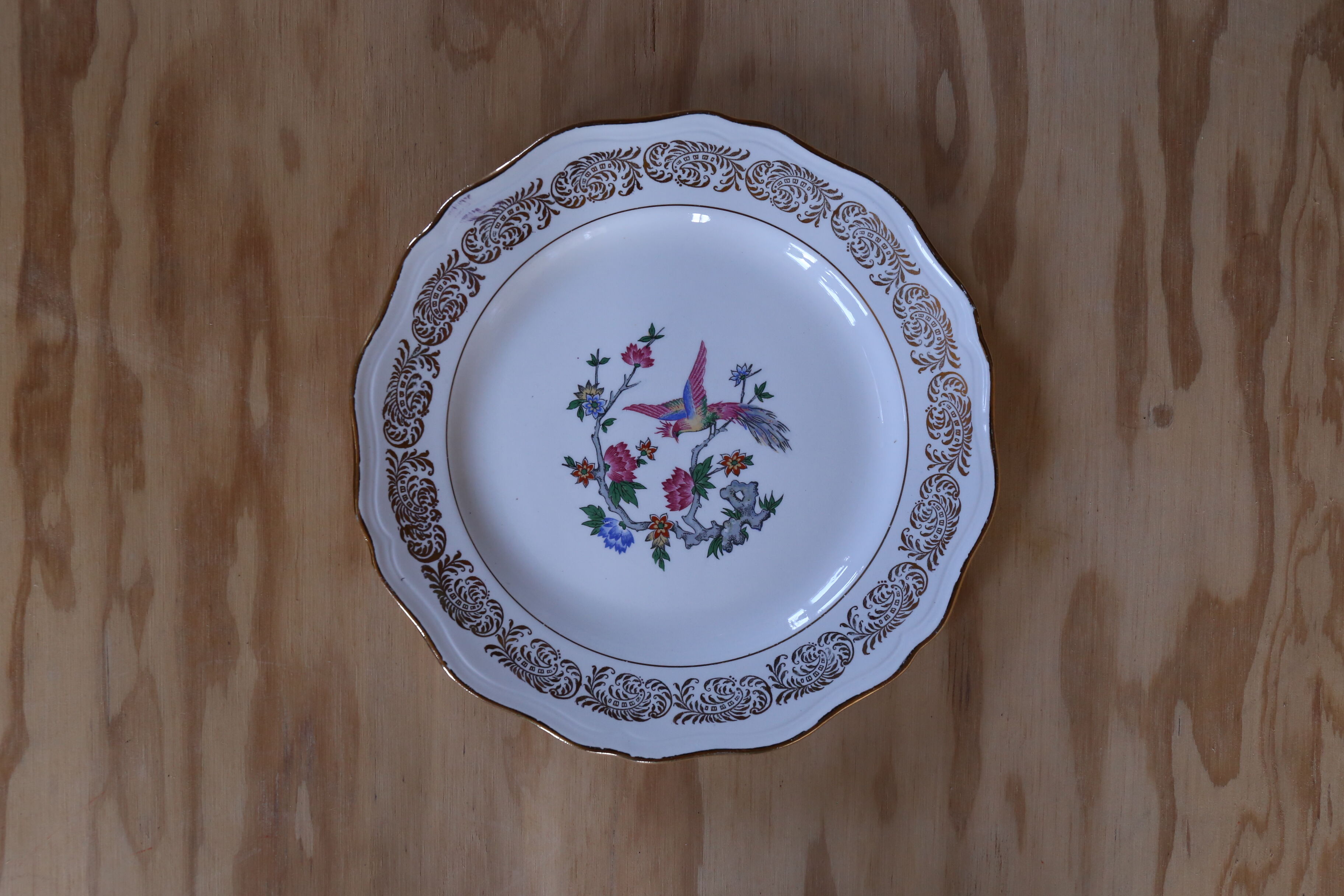 4 old plates the amandinoise