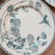 Series of 4 flat plates Terre de fer Creil et Montereau
