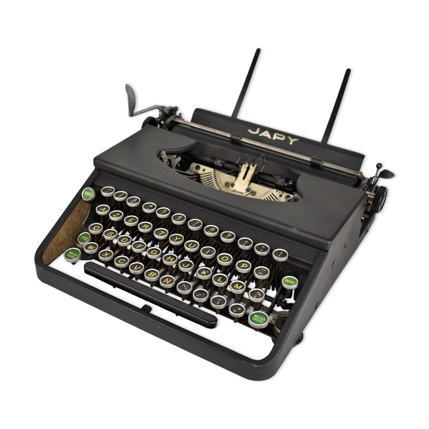 Japy metal typewriter
