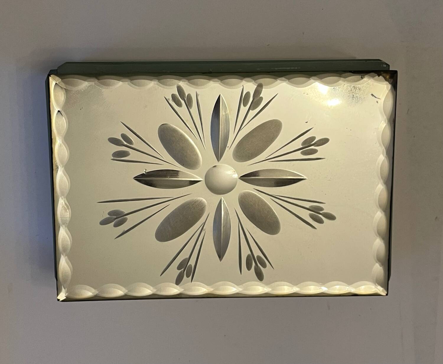 Beveled Mirror Jewelry Box