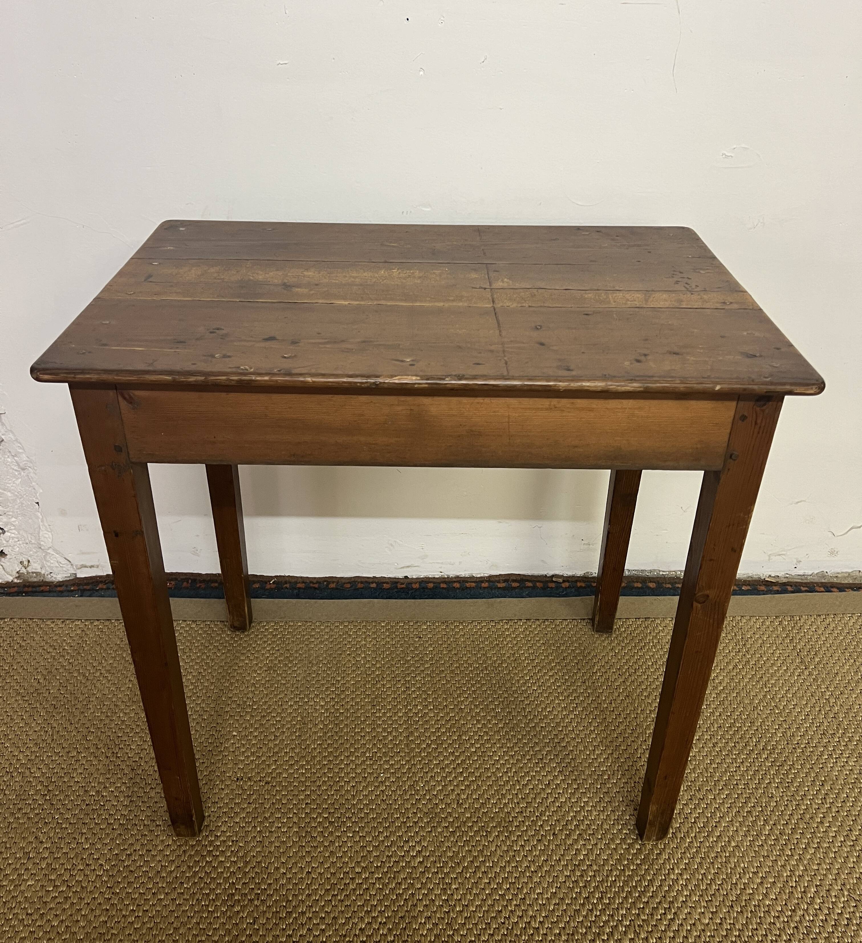 Small farm table / Small vintage wooden desk