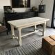 Oak farmhouse table