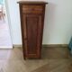 vintage - jam cabinet - side table - 1 drawer - 1 door - rustic style