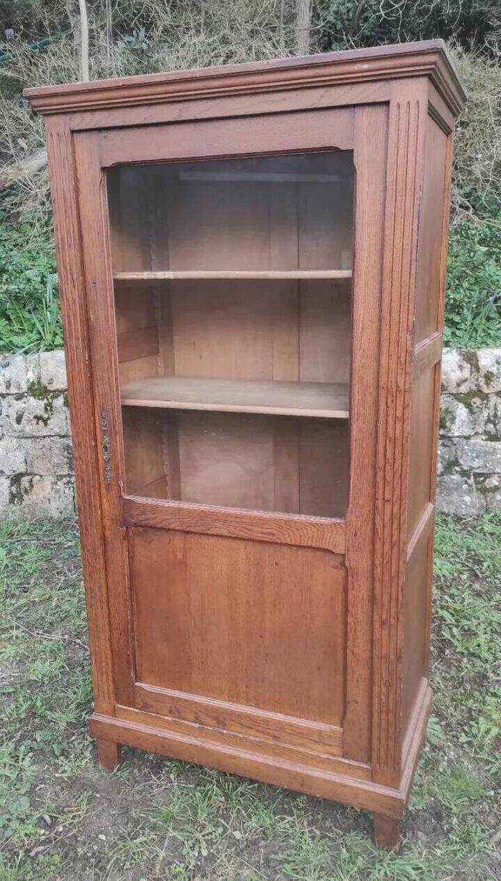 Glass-fronted Parisian wardrobe