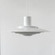 Suspension Kastholm blanche par Nordisk Solar