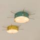Italian mid century wall lights or ceiling flush mount lights
