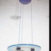 Luminaire suspension Aurora blue Arteluce1982