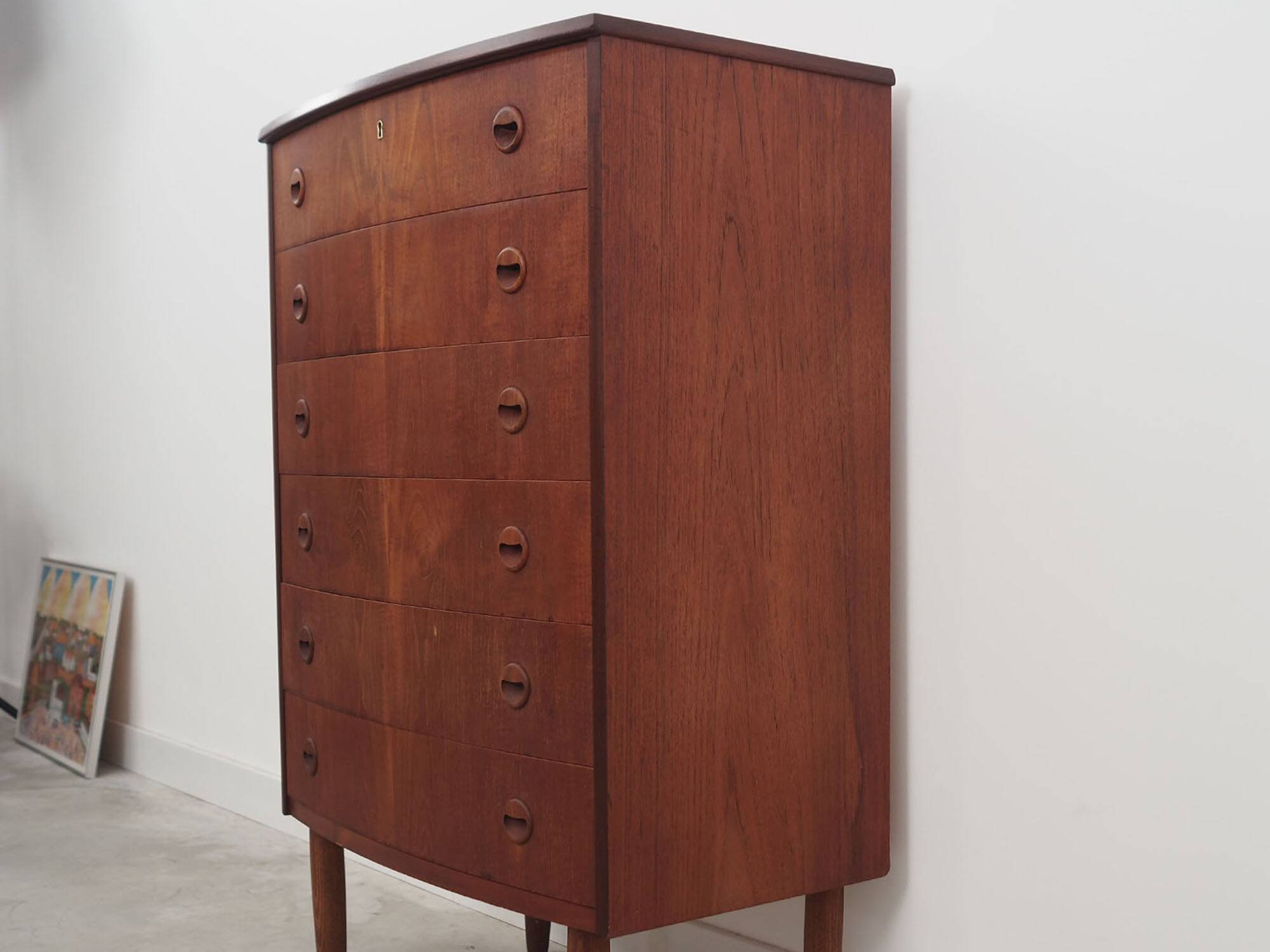 Teak chest of drawers, Danish design, 60s, made in Denmark