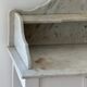 Shabby chic wooden and marble dressing table