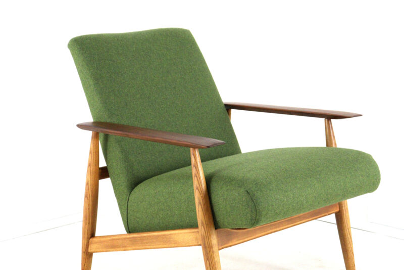 Vintage chair 'Bedemsvaart' - easy chair new upholstery mid century design