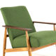 Vintage chair 'Bedemsvaart' - easy chair new upholstery mid century design