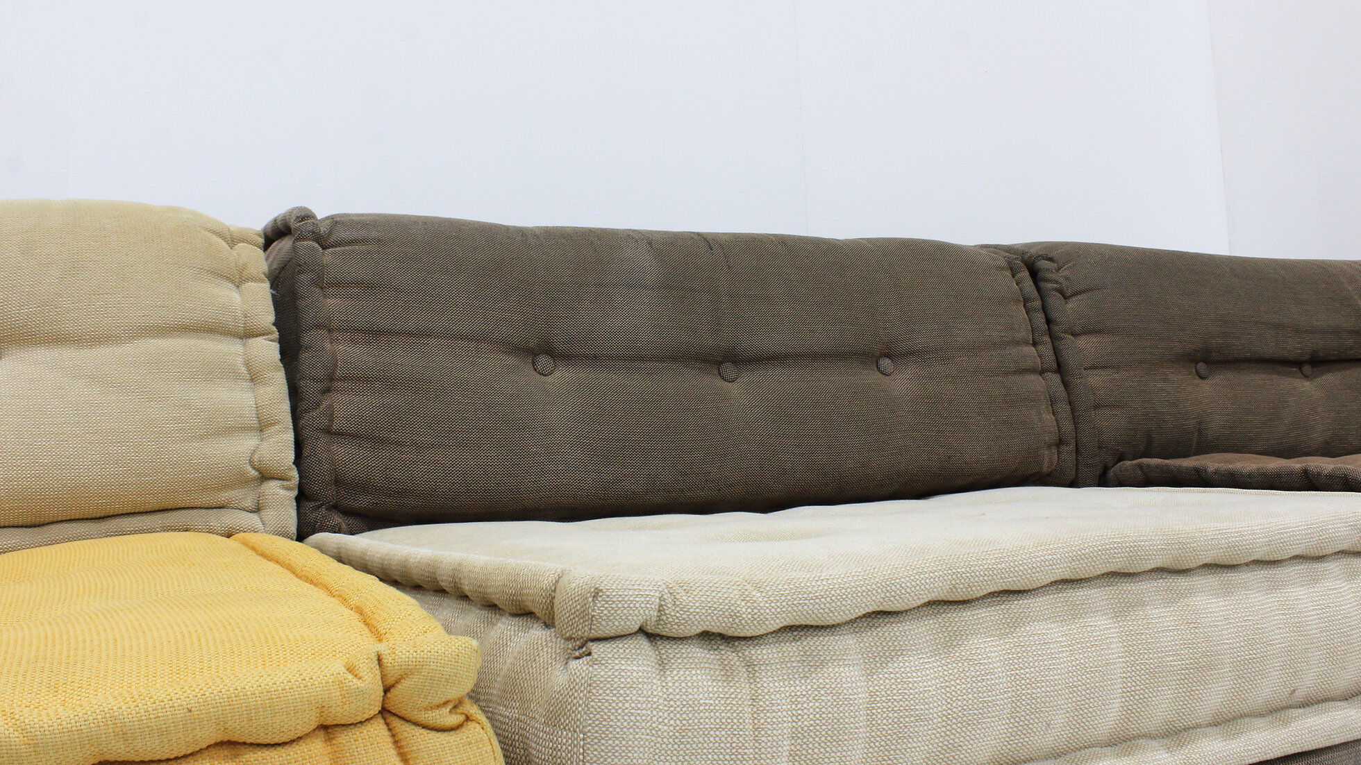 Canapé Roche Bobois Mah Jong, design Hans Hopfer, ensemble de 17 pièces