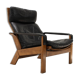 Fauteuil réglable en cuir conçu par peter opsvik, 1960
