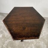 1900 lion paw pedestal table