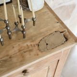 Parisian buffet in patinated wood