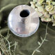 Verseuse sucre verre et inox vintage