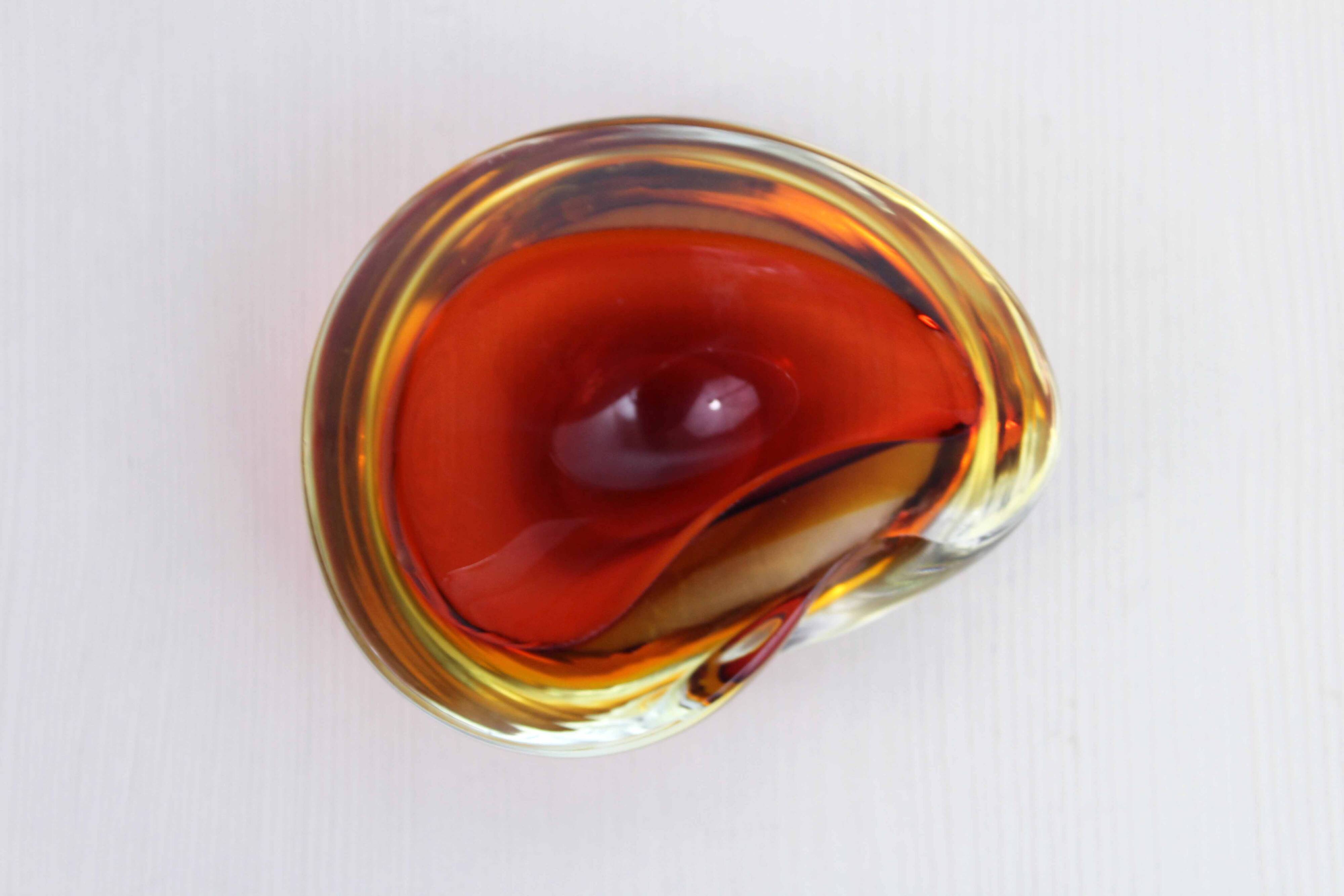 Murano glass ashtray