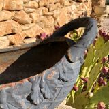 Cast-glass planter