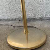 Lampadaire vintage laiton 3 feux 1960