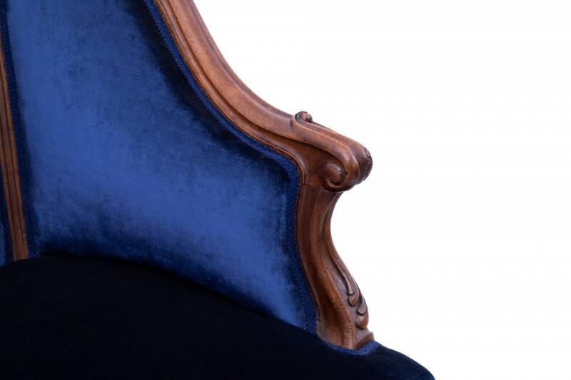 Antique sofa, France, circa 1880. After renovation.