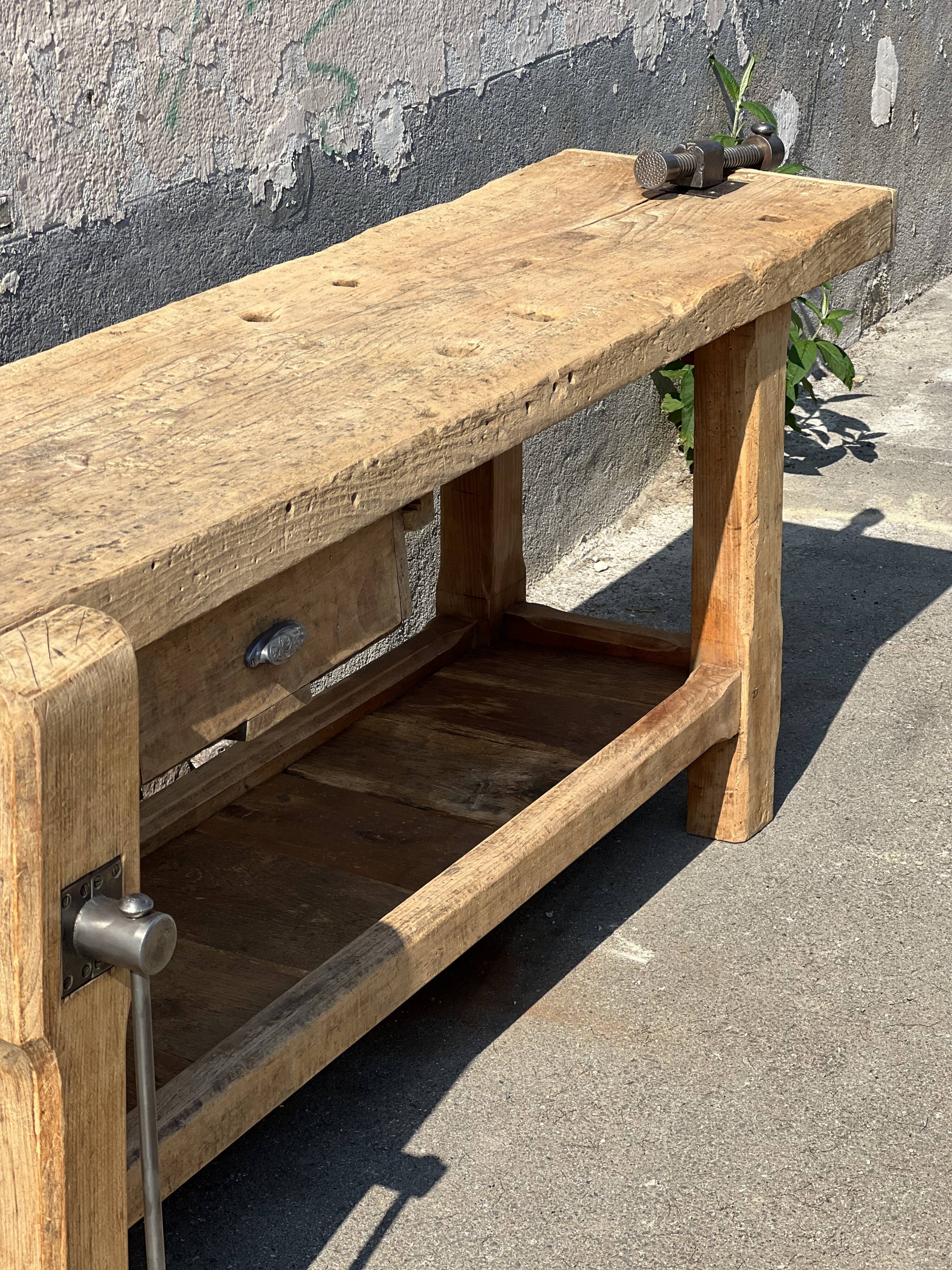 Old workbench renovated