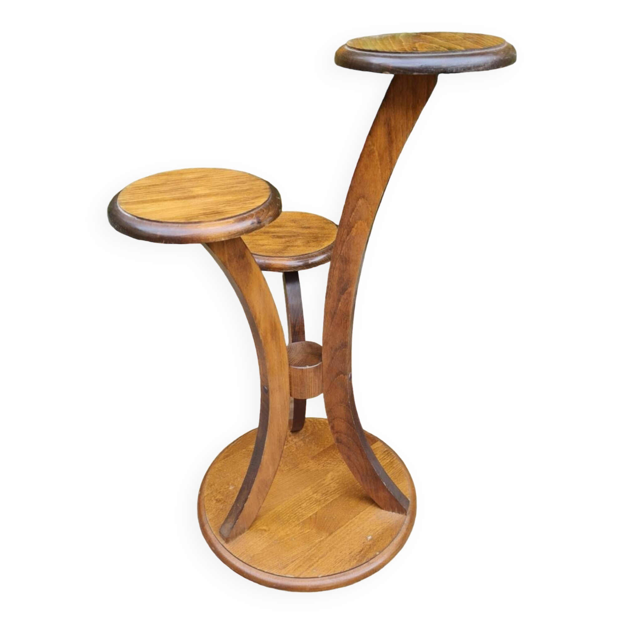 PLANT HOLDER - art deco - ROUND - HARNESS