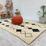 Handmade Moroccan Berber carpet 250 x 146 CM