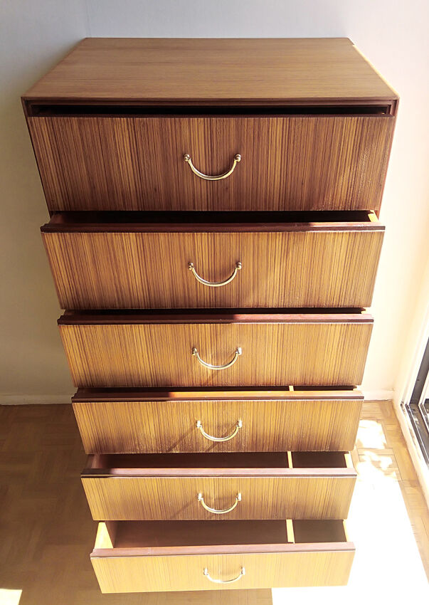 Commodity rag with 6 drawers - Meredew - teak - 1960