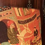 Vintage lampshade persian tales and garden paradise