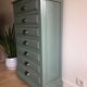 Painted wooden dresser