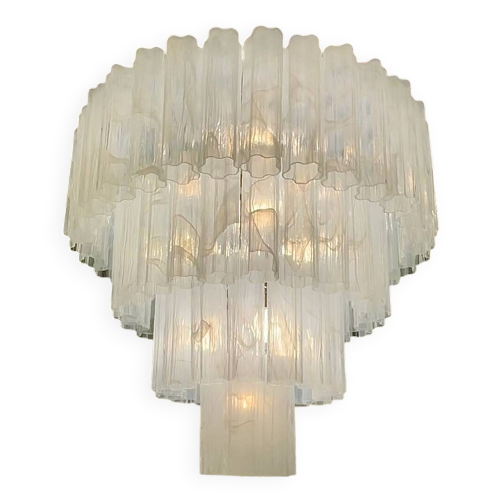 Grande suspension lustre verre Murano