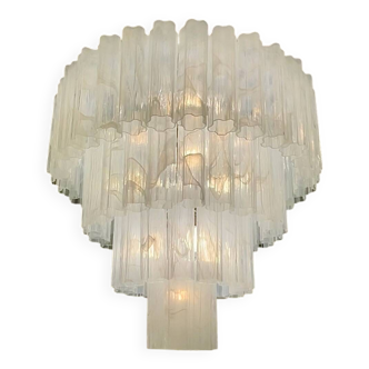 Large Murano glass chandelier pendant