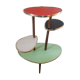 Saddle of tripod plants in formica of the years 50/60