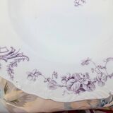 6 Cauldon England Clarence pattern soup plates