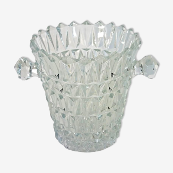 Crystal ice bucket