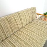 Uitschuifbare slaapbank met kussens, zitbank