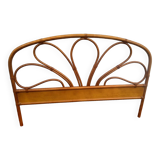 Single rattan headboard