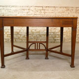 Art deco oak table