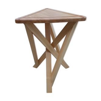 Tabouret bois massif design