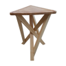 Tabouret bois massif design