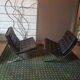 Paire de chauffeuse Barcelona de Mies Van Der Rohe, Knoll