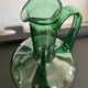 Vintage decanter bottle in blown glass 70s