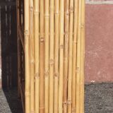 Bamboo counter or bar. (With 2 folding high chairs)