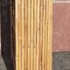 Bamboo counter or bar. (With 2 folding high chairs)