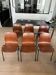 Lot de 6 chaises Pagholz vintage